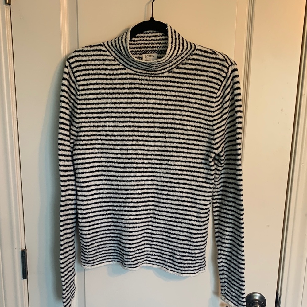 J. Crew cotton striped pullover